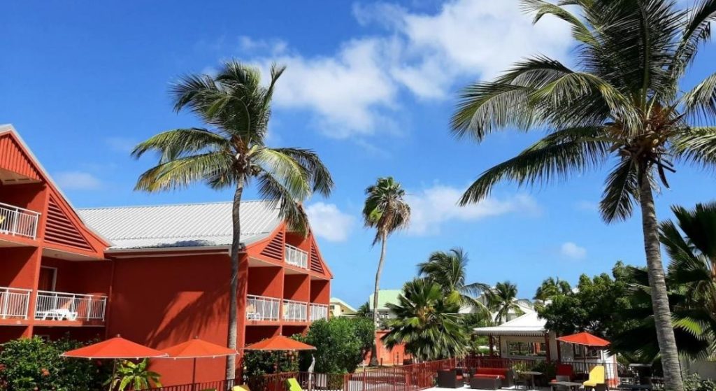 SAINT-MARTIN — Hôtel Palm&nbsp;Court&nbsp;***